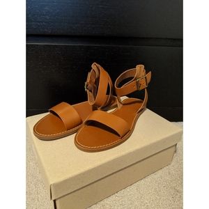 Madewell boardwalk ankle strap sandal size 8 women
